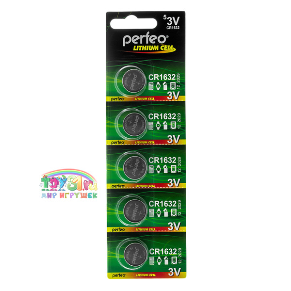 Perfeo Cr1632/5bl Lithium Cell Perfeo Cr1632/5bl Lithium Cell