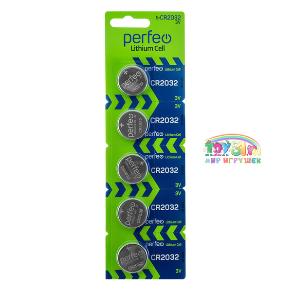 Perfeo Cr2032/5bl Lithium Cell Perfeo Cr2032/5bl Lithium Cell