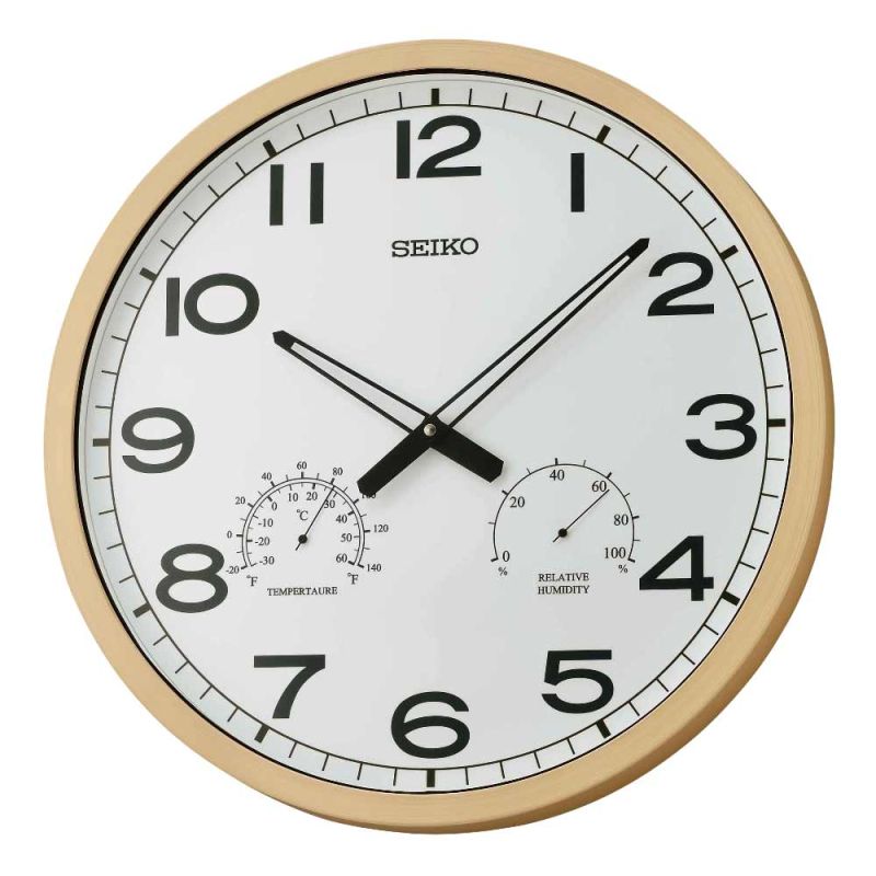 Влагостойкие уличные настенные часы SEIKO QXA797B Влагостойкие уличные настенные часы SEIKO QXA797B