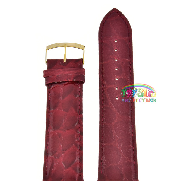 Modeno 26 Мм Бордовый Croco C Золотой Застежкой K016 Modeno 26 Мм Бордовый Croco C Золотой Застежкой K016
