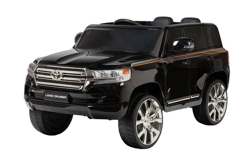 Джип Toyota LC 12V Черный краска Джип Toyota LC 12V Черный краска