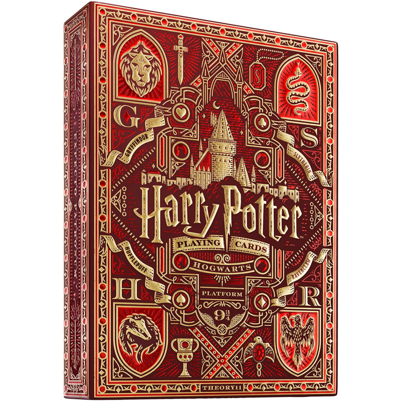 Карты "Theory11 Harry Potter Deck - Red (Gryffindor)" Карты "Theory11 Harry Potter Deck - Red (Gryffindor)"