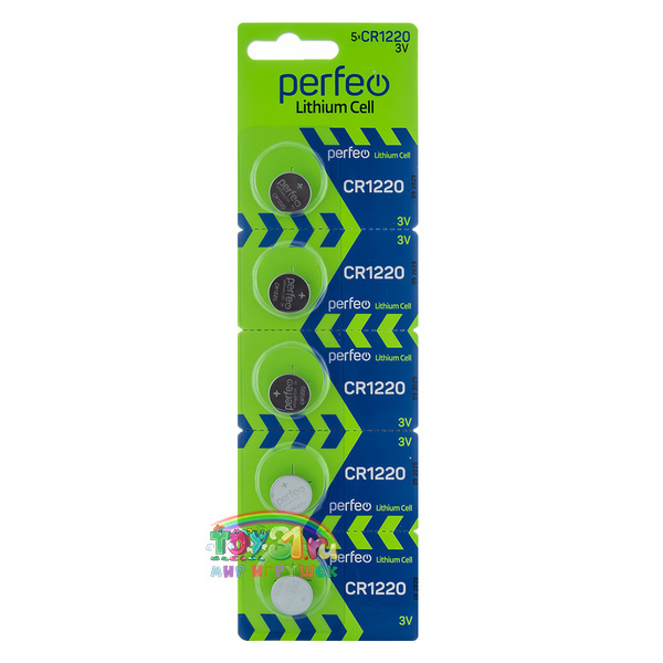 Perfeo Cr1220/5bl Lithium Cell Perfeo Cr1220/5bl Lithium Cell