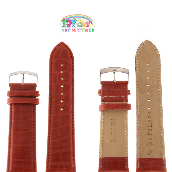 Modeno 26 Мм Крас Croco С Серебряной Застёжкой K006 Modeno 26 Мм Крас Croco С Серебряной Застёжкой K006