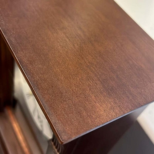 Настольные часы с боем и мелодией B7662 Dark Walnut Настольные часы с боем и мелодией B7662 Dark Walnut
