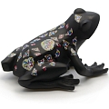 Статуэтка 763213 Frog Black (Лягушка черная) Статуэтка 763213 Frog Black (Лягушка черная)