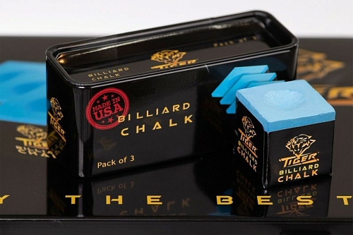 Мел "Tiger High Performance Chalk" (3 шт) синий Мел "Tiger High Performance Chalk" (3 шт) синий