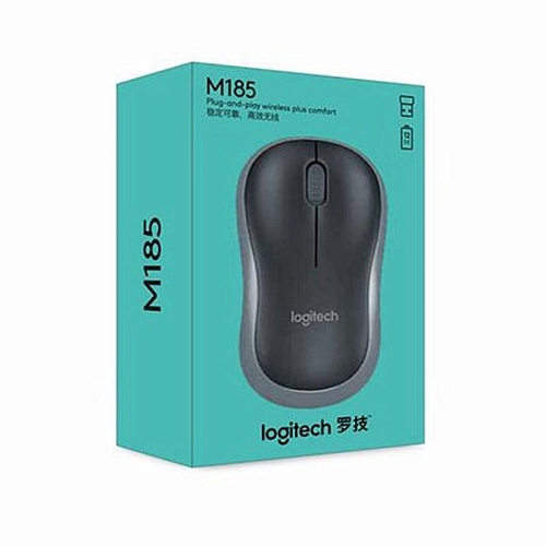 Беспроводная мышь Logitech M185 Grey - 910-002252 Беспроводная мышь Logitech M185 Grey - 910-002252