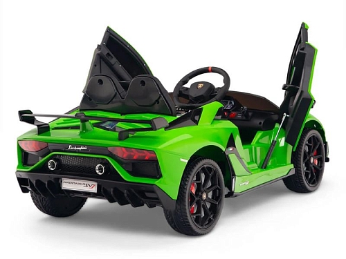 Детский электромобиль Lamborghini SVJ (зеленый, 12V) - HL328 Детский электромобиль Lamborghini SVJ (зеленый, 12V) - HL328