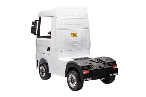 Детский электромобиль фура Scania 500R 4WD 12V - HL698-LUX-WHITE Детский электромобиль фура Scania 500R 4WD 12V - HL698-LUX-WHITE