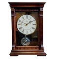 Настольные часы с боем и мелодией B7662 Dark Walnut Настольные часы с боем и мелодией B7662 Dark Walnut