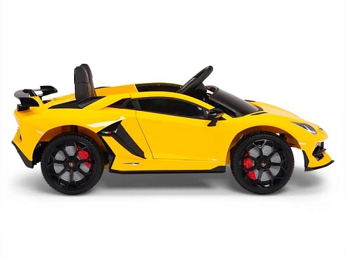 Детский электромобиль Lamborghini SVJ (желтый, 12V) - HL328 Детский электромобиль Lamborghini SVJ (желтый, 12V) - HL328