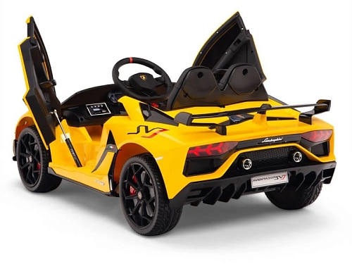 Детский электромобиль Lamborghini SVJ (желтый, 12V) - HL328 Детский электромобиль Lamborghini SVJ (желтый, 12V) - HL328