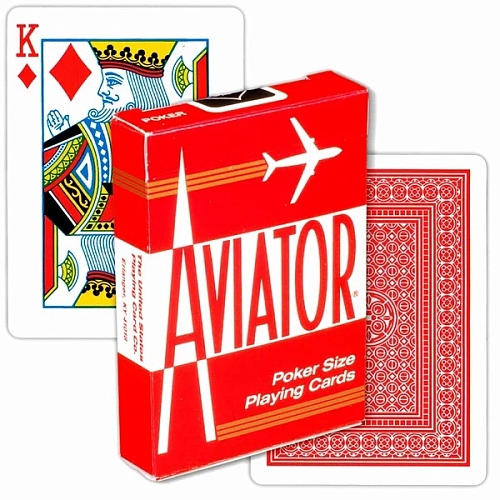 Карты "Aviator Standard Index red/blue" Карты "Aviator Standard Index red/blue"