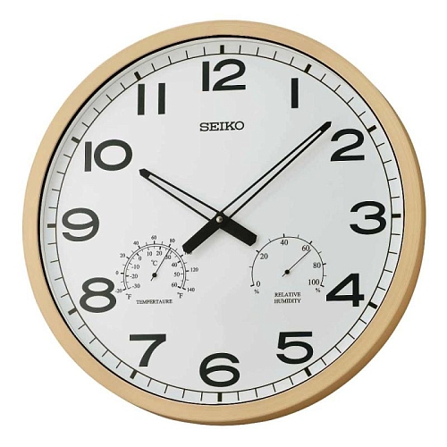 Влагостойкие уличные настенные часы SEIKO QXA797B Влагостойкие уличные настенные часы SEIKO QXA797B