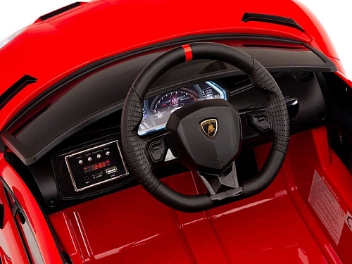 Детский электромобиль Lamborghini SVJ (красный, 12V) - HL328 Детский электромобиль Lamborghini SVJ (красный, 12V) - HL328