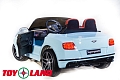 Автомобиль Bentley Continental Голубой краска Автомобиль Bentley Continental Голубой краска