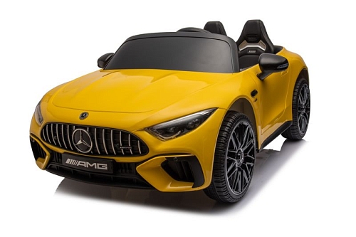 Автомобиль Mercedes Benz DK SL63 Желтый краска Автомобиль Mercedes Benz DK SL63 Желтый краска