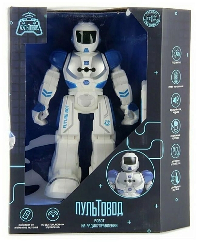 Радиоуправляемый интерактивный робот 26 см - ZYA-A2746-BLUE Радиоуправляемый интерактивный робот 26 см - ZYA-A2746-BLUE