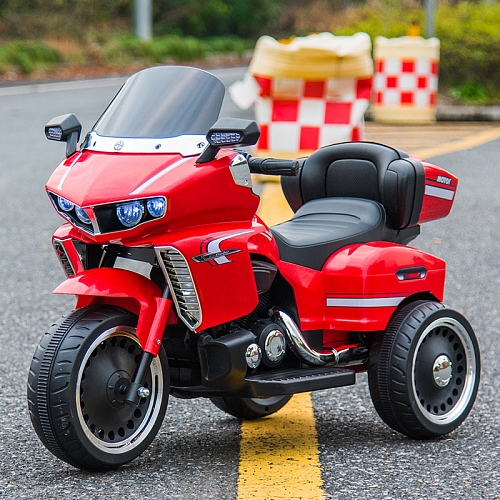 Трицикл YJS2075 Красный краска Трицикл YJS2075 Красный краска