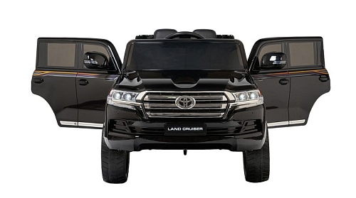 Джип Toyota LC 12V ЧЗ Черный краска Джип Toyota LC 12V ЧЗ Черный краска