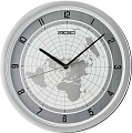 Кварцевые настенные часы SEIKO QXA814A с картой мира Кварцевые настенные часы SEIKO QXA814A с картой мира