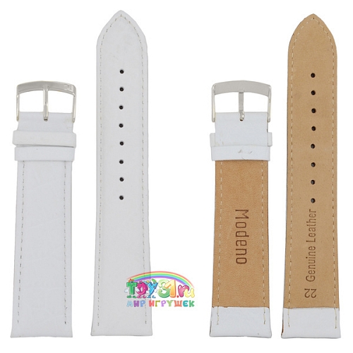 Modeno 22 Мм Бел Croco С Серебряной Застёжкой A000 Modeno 22 Мм Бел Croco С Серебряной Застёжкой A000
