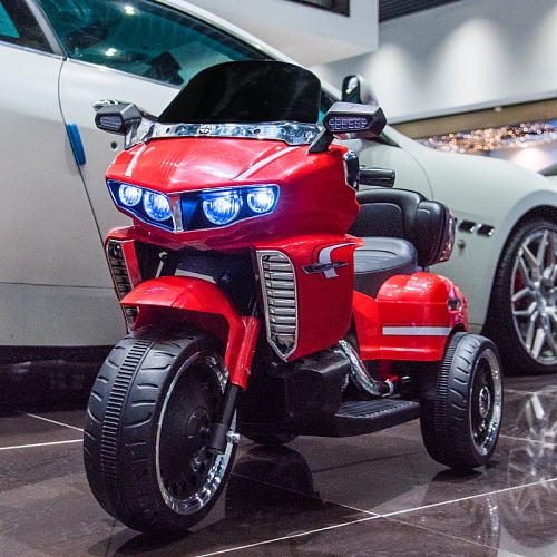 Трицикл YJS2075 Красный краска Трицикл YJS2075 Красный краска