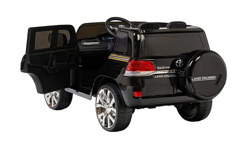 Джип Toyota LC 12V ЧЗ Черный краска Джип Toyota LC 12V ЧЗ Черный краска