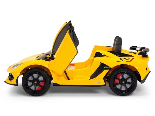 Детский электромобиль Lamborghini SVJ (желтый, 12V) - HL328 Детский электромобиль Lamborghini SVJ (желтый, 12V) - HL328