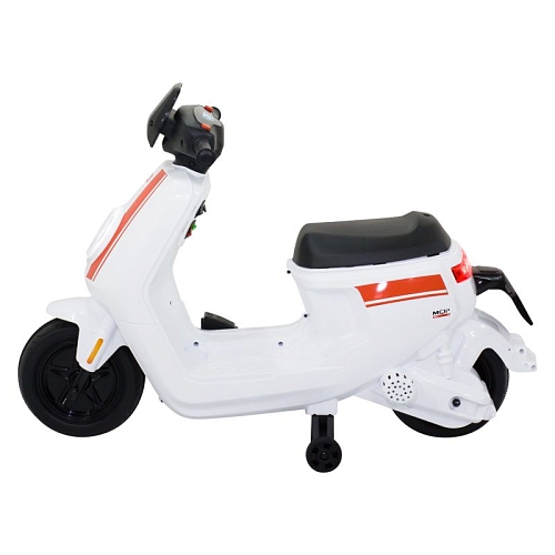 Детский электромотоцикл скутер с пультом управления NIU MQi+ Sport 12V - AHL012-WHITE Детский электромотоцикл скутер с пультом управления NIU MQi+ Sport 12V - AHL012-WHITE