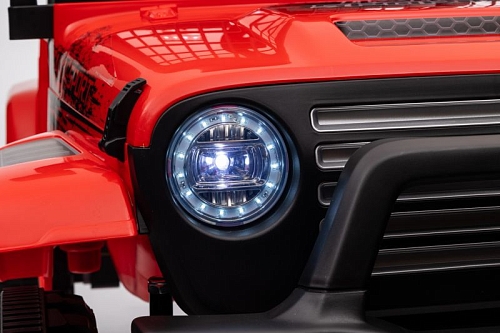 Джип Jeep Rubicon ХМХ 637 Красный Джип Jeep Rubicon ХМХ 637 Красный