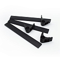 Треугольник "Raptor Pro Rack" 57.2 мм (черный), алюминиевый Треугольник "Raptor Pro Rack" 57.2 мм (черный), алюминиевый