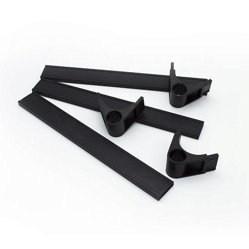 Треугольник "Raptor Pro Rack" 57.2 мм (черный), алюминиевый Треугольник "Raptor Pro Rack" 57.2 мм (черный), алюминиевый
