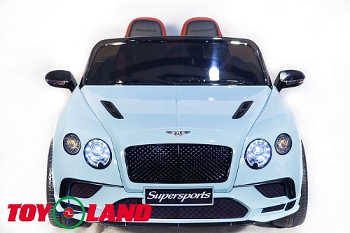 Автомобиль Bentley Continental Голубой краска Автомобиль Bentley Continental Голубой краска
