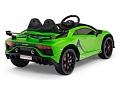 Детский электромобиль Lamborghini SVJ (зеленый, 12V) - HL328 Детский электромобиль Lamborghini SVJ (зеленый, 12V) - HL328