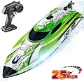 Радиоуправляемый катер Wander (30 см, LED, 25 км/ч) - HJ820-GREEN Радиоуправляемый катер Wander (30 см, LED, 25 км/ч) - HJ820-GREEN