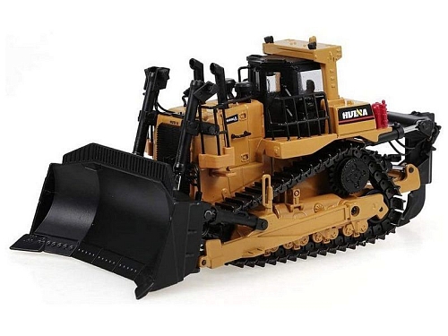 Металлический гусеничный бульдозер HuiNa Toys 1:50 - HN1700 Металлический гусеничный бульдозер HuiNa Toys 1:50 - HN1700