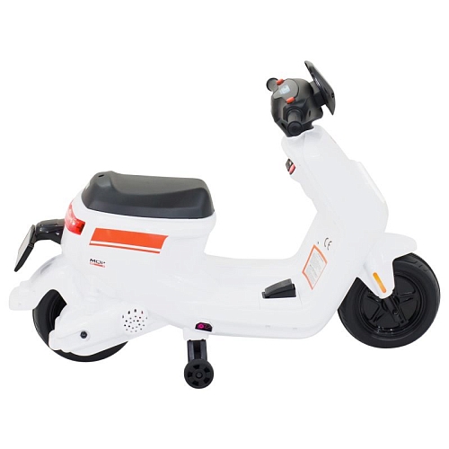 Детский электромотоцикл скутер с пультом управления NIU MQi+ Sport 12V - AHL012-WHITE Детский электромотоцикл скутер с пультом управления NIU MQi+ Sport 12V - AHL012-WHITE