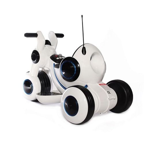 Детский электромотоцикл HL300 White 6V - HL300 Детский электромотоцикл HL300 White 6V - HL300