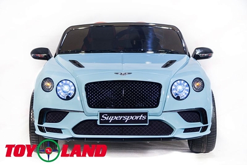 Автомобиль Bentley Continental Голубой краска Автомобиль Bentley Continental Голубой краска