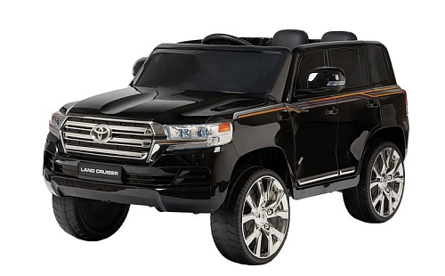 Джип Toyota LC 12V ЧЗ Черный краска Джип Toyota LC 12V ЧЗ Черный краска