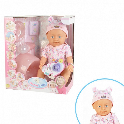 Пупс функциональный Warm Baby - 8004-408А Пупс функциональный Warm Baby - 8004-408А