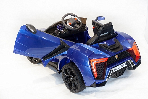 Автомобиль Lykan Hypersport 4х4 QLS 5188 Синий краска Автомобиль Lykan Hypersport 4х4 QLS 5188 Синий краска