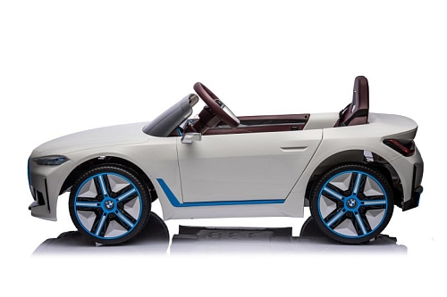 Автомобиль BMW I4 JE1009 ЧЗ Синий краска Автомобиль BMW I4 JE1009 ЧЗ Синий краска